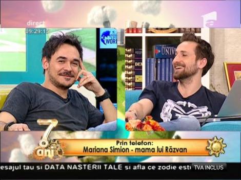 Răzvan Simion, mesaj emoţionant pentru mama lui, Mariana: "Mami, te iubesc mult! Mi-e dor de voi!"