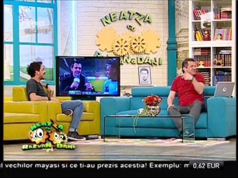 Smiley news: Au intrat cu tancul în şanţ!