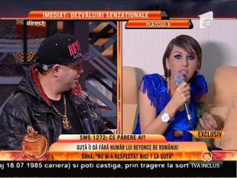 Dana Roba, către Nicolae Guță: ”Când ne-am întâlnit prima dată erai în comă alcoolică”