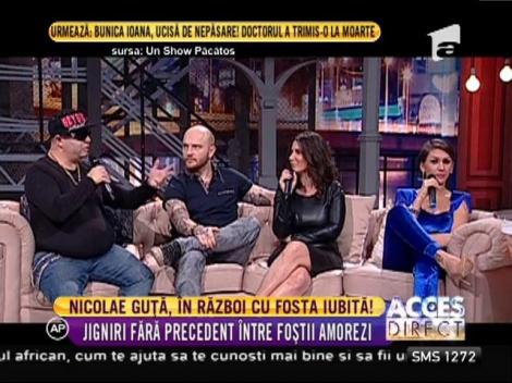 Nicolae Guţă, în război cu fosta iubită!