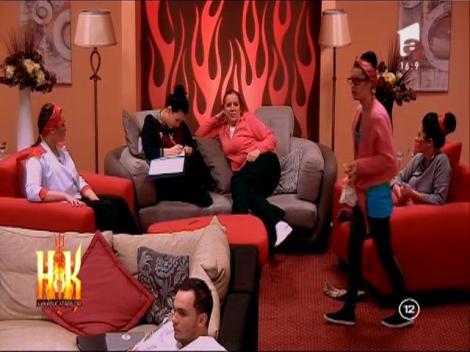 Monica, încolțită din toate părțile! Concurenta are de a face cu tensiuni crunte în casa Hell's Kitchen