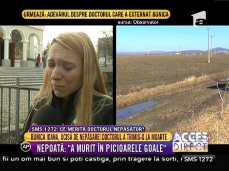 Mărturiile cutremurătoare ale Crinei, nepoata doamnei Caloian: ”Nimeni nu a îndrăznit să mă privească în ochi, să-mi explice ce s-a întâmplat!”