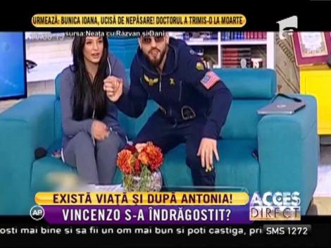 Antonia e istorie! Vincenzo, surprins în compania unei brunete focoase!