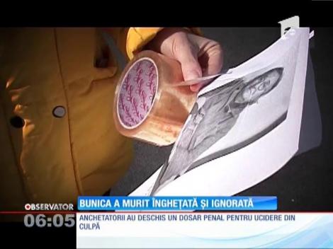Bătrâna din Braşov, trimisă acasă de medici, a murit de frig
