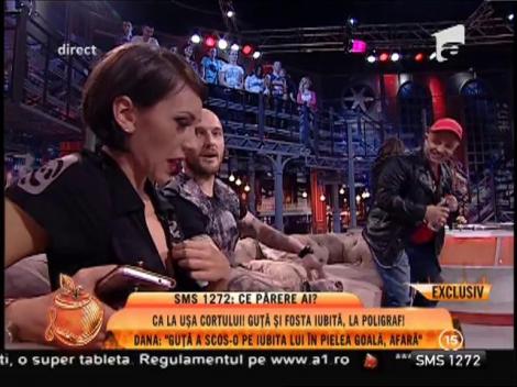 Nicolae Guță aruncă cu apă în Dana Roba!