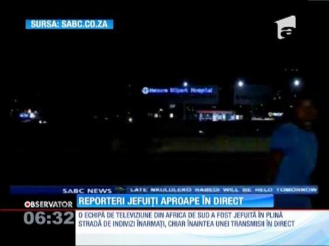 Africa de Sud: O echipă de televiziune a fost jefuită în plină stradă