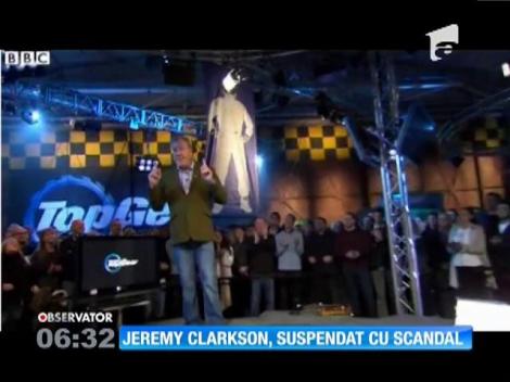 Jeremy Clarkson, prezentatorul-vedetă al programului Top Gear, a fost suspendat de la BBC