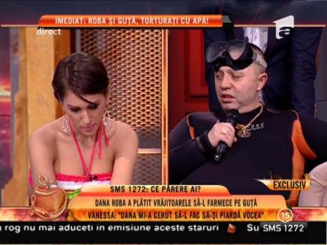 Vrăjitoarea Vanessa: ”Dana Roba mi-a cerut să-l fac pe Nicolae Guță să-și piardă vocea”