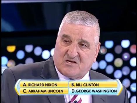 Rândul 6: Cine a fost primul preşedinte al S.U.A.?