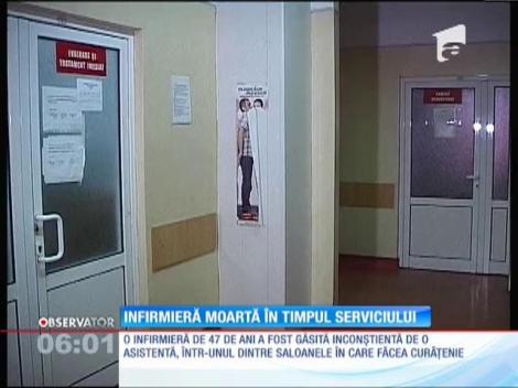 O infirmieră a fost găsită fără suflare pe holurile Spitalului Municipal din Adjud