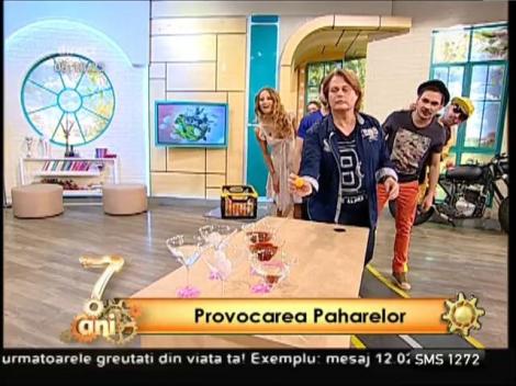 Provocarea paharelor buclucașe, la Neatza!