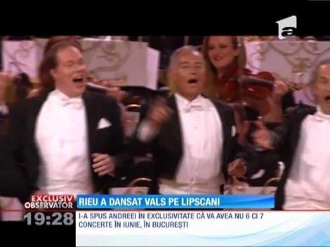 Cu regele valsului, la pas prin Bucureşti