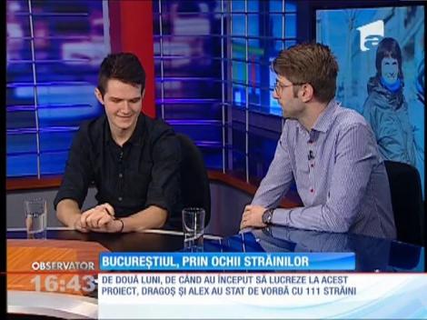 Dragoş Asaftei şi Alex Filip, iniţiatorii Travelers of Bucharest