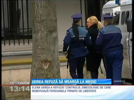 Elena Udrea a scăpat de controlul ginecologic