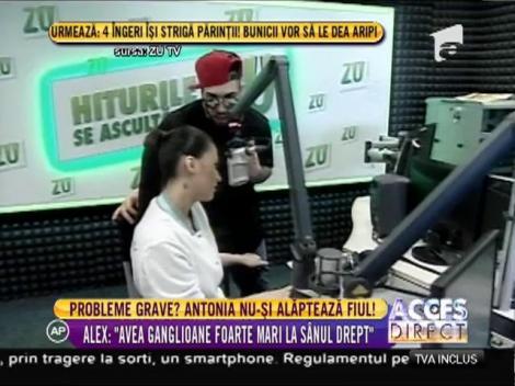 Momente dramatice pentru Antonia şi Alex Velea, la scurt timp după ce au devenit părinţi!