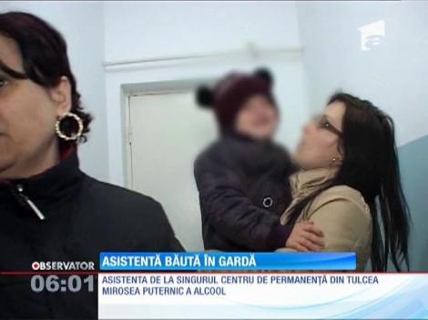 O asistentă de la singurul centru de permanenţă din oraş a venit sub influența alcoolului la serviciu