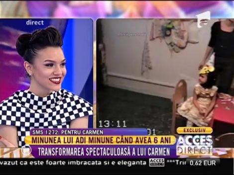 Imagini fabuloase! Cum era fiica lui Adi Minune la grădiniţă!