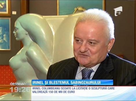 Irinel Columbeanu scoate la licitație o sculptură a lui Sabin Bălaşa