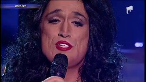 Cezar Ouatu se transformă în Angela Gheorghiu - "Copacul"