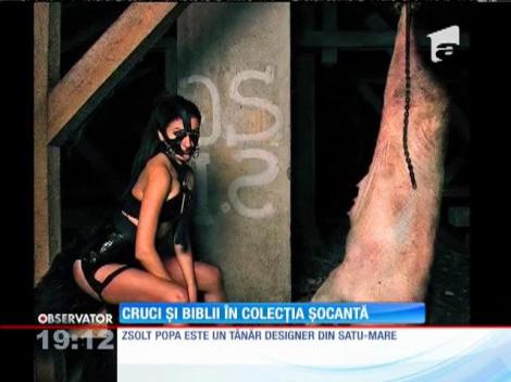 Cruci și biblii într-o colecție de modă șocantă