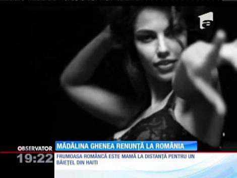 Mădălina Ghenea se gândeşte să renunţe la cetăţenia română
