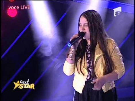 Whitney Houston - I have nothing”. Vezi cum cântă Iulia Balaj, la ”Next Star”!