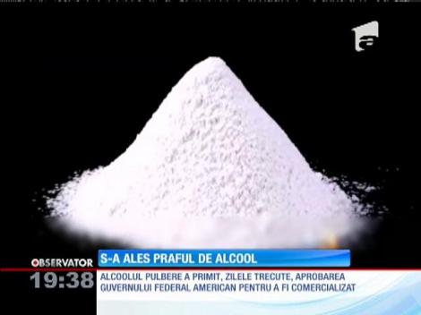 A apărut alcoolul praf!