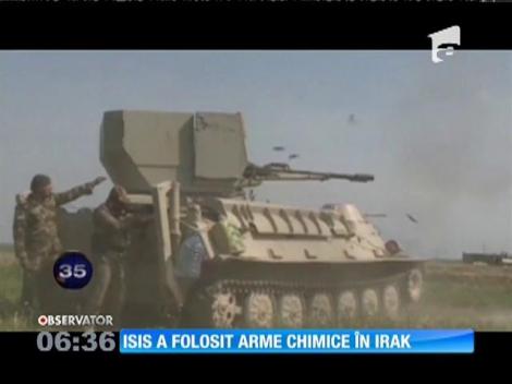 Statul Islamic a folosit arme chimice în Irak