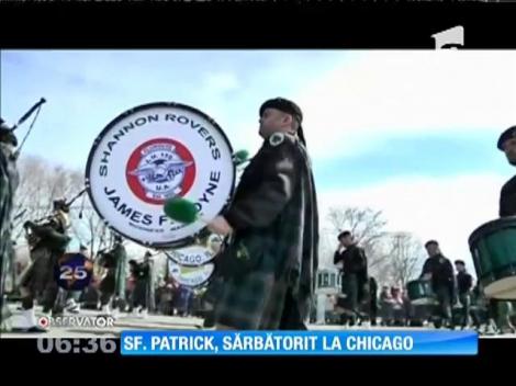 Sfântul Patrick, sărbătorit la Chicago