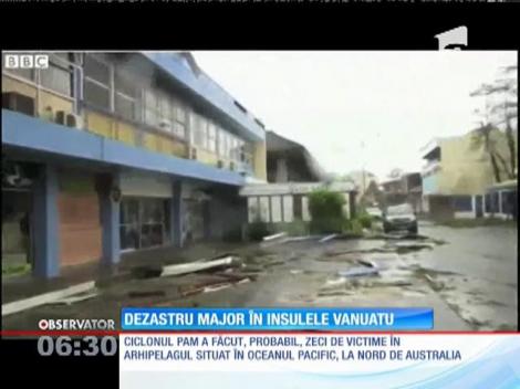 Bilanţul ciclonului care a lovit insulele Vanuatu - 50 de morți doar în capitala țării!