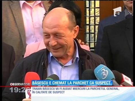 Băsescu e chemat la Parchet ca suspect