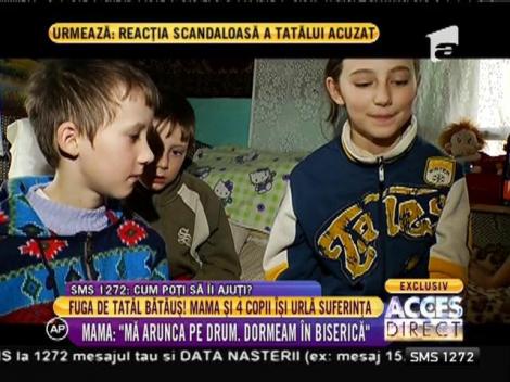 O mamă și 4 copii își urlă suferința