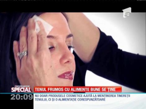 Special! Tenul frumos cu alimente bune se ține
