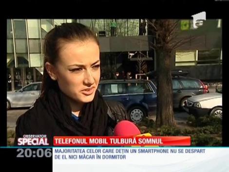 Special! Telefonul mobil tulbură somnul