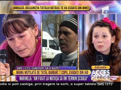 Marinela, fiica cea mare: "Am fugit la mătușa să îmi termin școala"