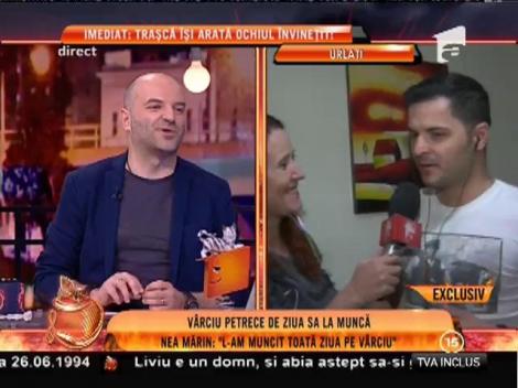 Distracţie mai tare ca-n filme de ziua lui Liviu Vârciu! Nea Mărin şi Pepe i-au făcut cele mai tari surprize