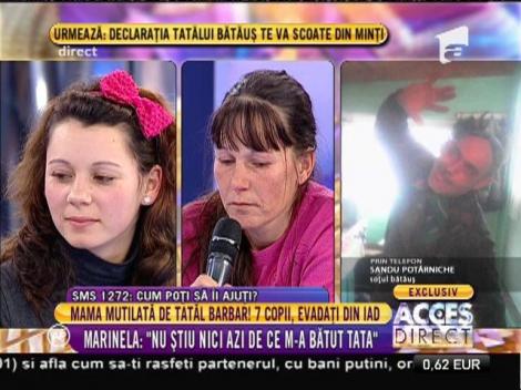 Tata: "Recunosc că mi-am bătut soția"