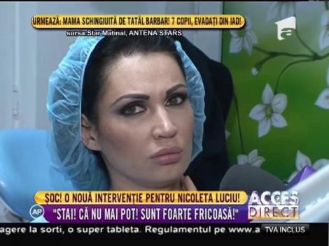 O nouă intervenție pentru Nicoleta Luciu