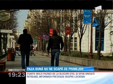 Paznicii de la bloc, ”spionii” din umbră