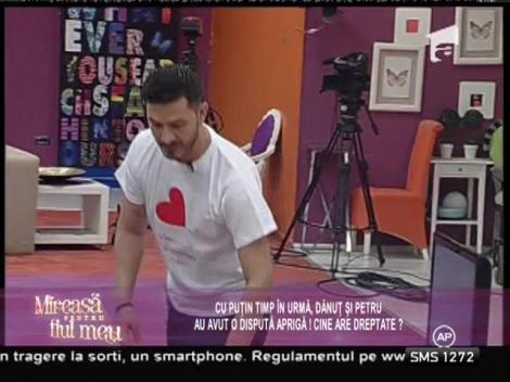 Petru şi Dănuţ, conflict aprins! Ce s-a întâmplat între cei doi concurenţi