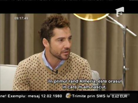 Interviu senzaţional cu David Bisbal!