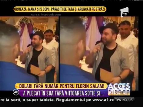 Florin Salam a plecat în SUA fără viitoarea lui soție