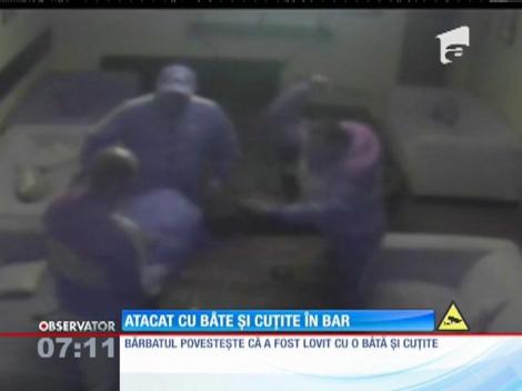 Patronul unui bar din Buftea a fost atacat ca-n filmele de acţiune