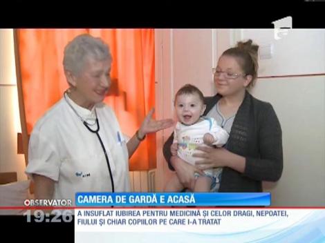 Camera de gardă e acasă pentru Agneta Pal, doctor pediatru la spitalul din Câmpulung Moldovenesc