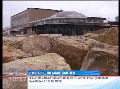 Litoralul românesc, un mare șantier