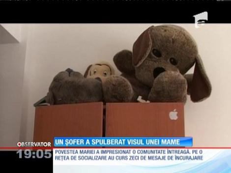 Un șofer a spulberat visul unei mame