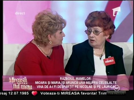 Nicolae asistă neputincios la disputa dintre Lăurica, mama ei și Maria!