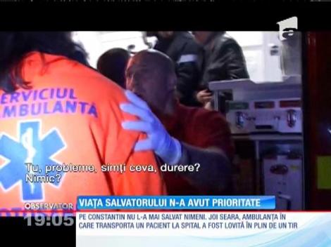 Viața salvatorului n-a avut prioritate