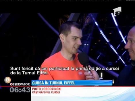 Cursă în turnul Eiffel