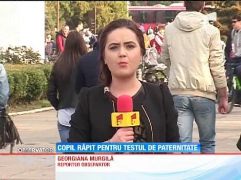 Copil răpit pentru testul de paternitate